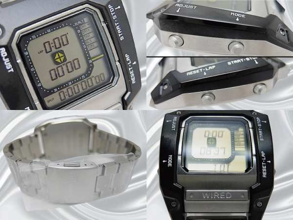 JA-3332| セイコー ワイアード メタルギアソリッド デジボーグ AGAM601