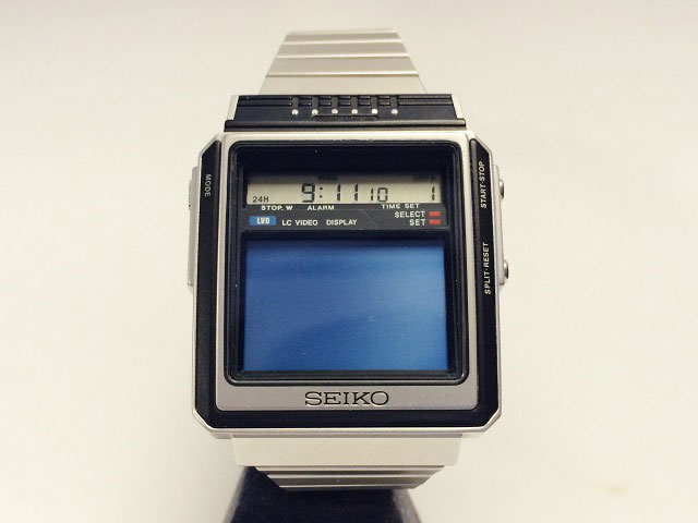 セイコー 世界初テレビ付き腕時計 テレビウオッチ TV-WATCH 1stモデル