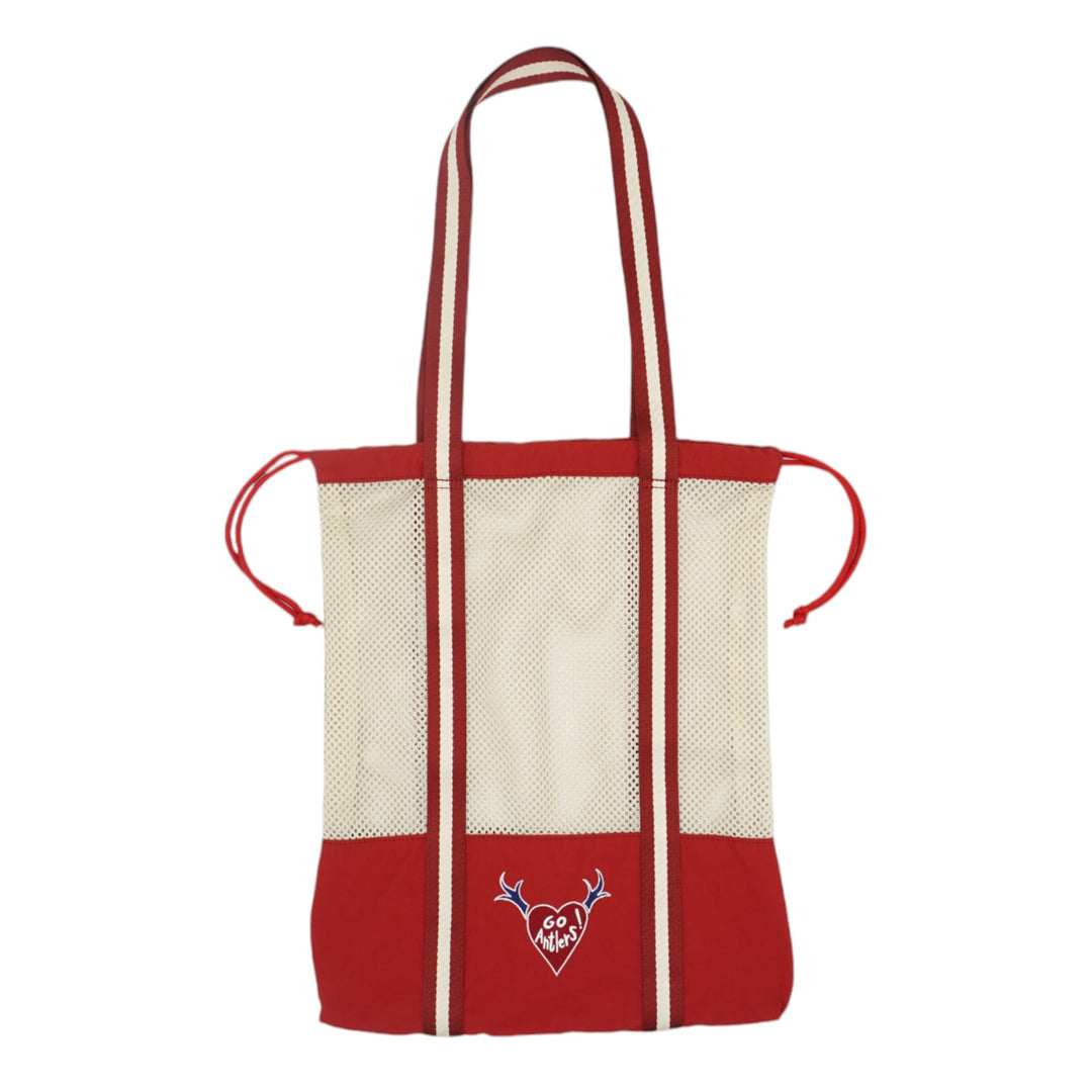 tsuno heart メッシュトート巾着バッグ（RED） – 鹿島アントラーズFC