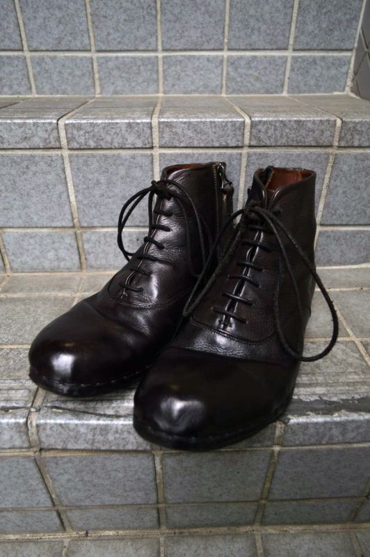 MIHARA YASUHIRO ミハラヤスヒロ】ノルウィージャンレースアップブーツ