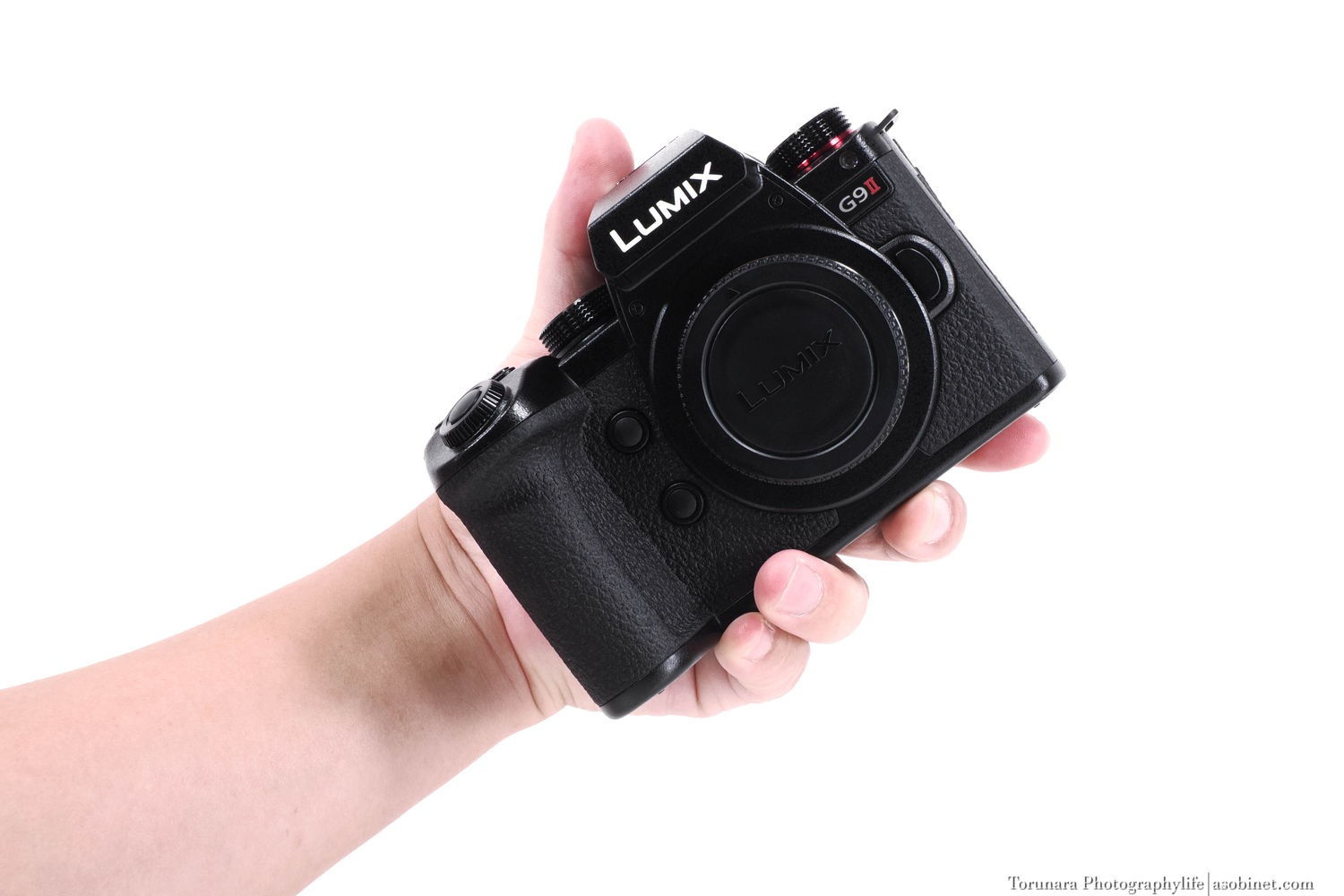 LUMIX G9 PRO II ハンズオン 外観と起動時間やシャッター音の確認