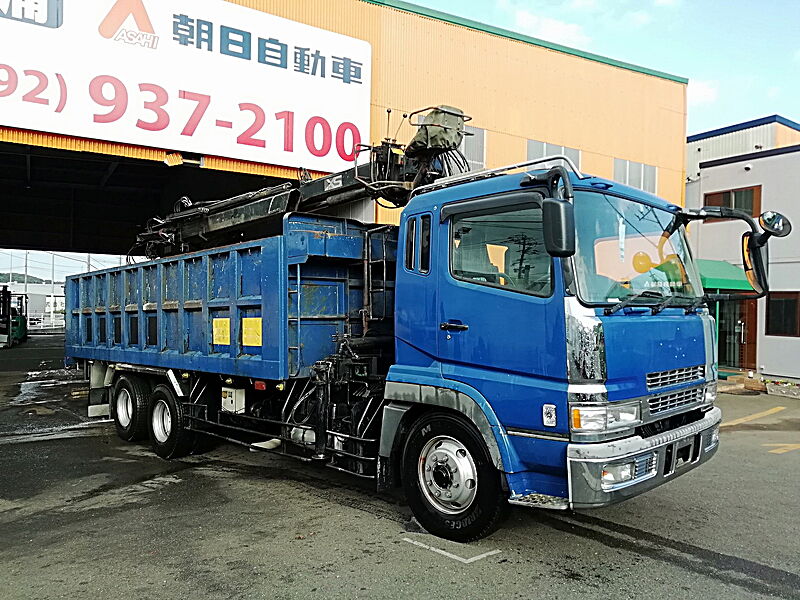 三菱 スーパーグレード 22t 2デフヒアブ付 スクラップ運搬車 | 中古