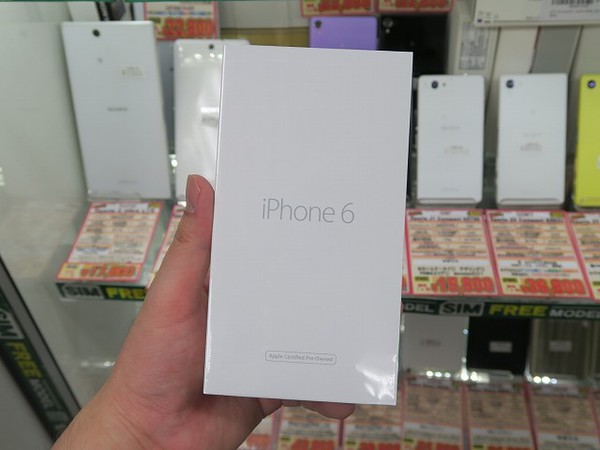 ASCII.jp：SIMフリー版のiPhone 6が4万円切り！ ほぼ新品のメーカー