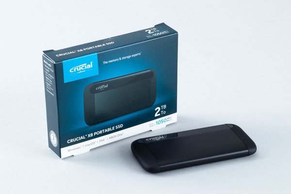 ASCII.jp：4TBの大容量高速ポータブルSSD「Crucial X6」の実力を検証