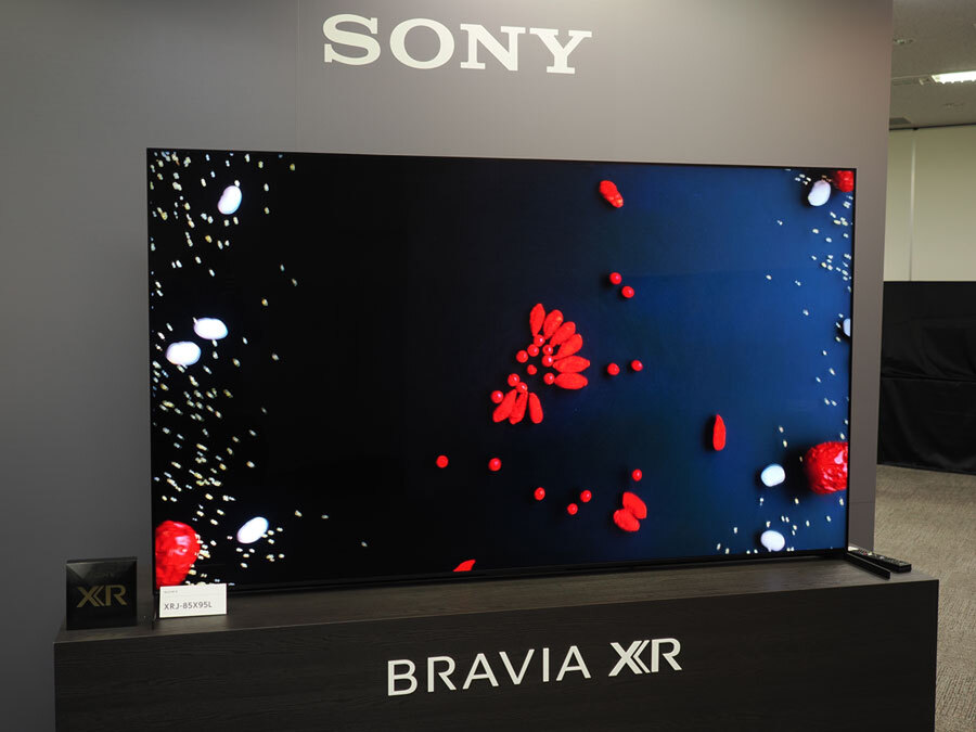 ソニー、BRAVIA XRの機能を拡張、MiniLEDバックライト搭載の「X95L
