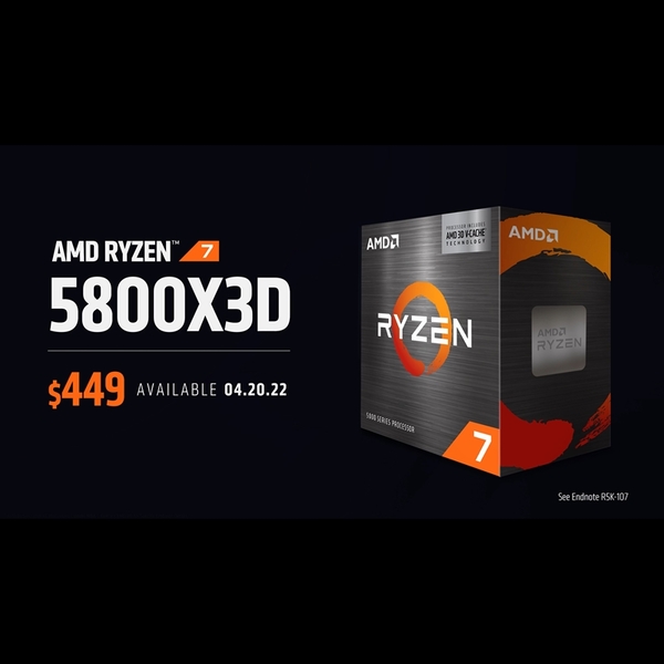 ASCII.jp：最安モデルは99ドル!?AMD、4月20日発売のRyzen 7 5800X3Dを