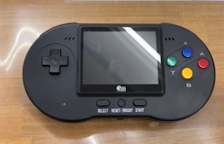 ▽Game Joy ゲームジョイ 携帯型SFC互換機 POKE FAMI DX/BLACK EDITION