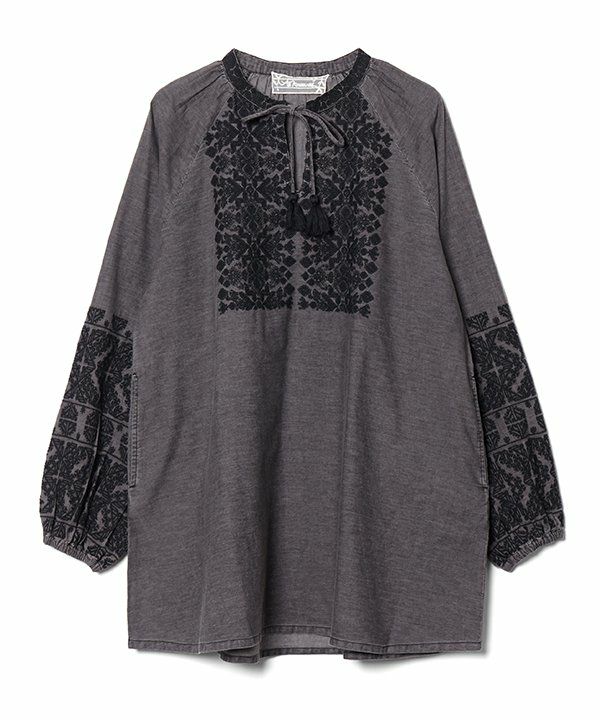 繊細なモチーフデニムTN | AS KNOW AS オンラインショップ