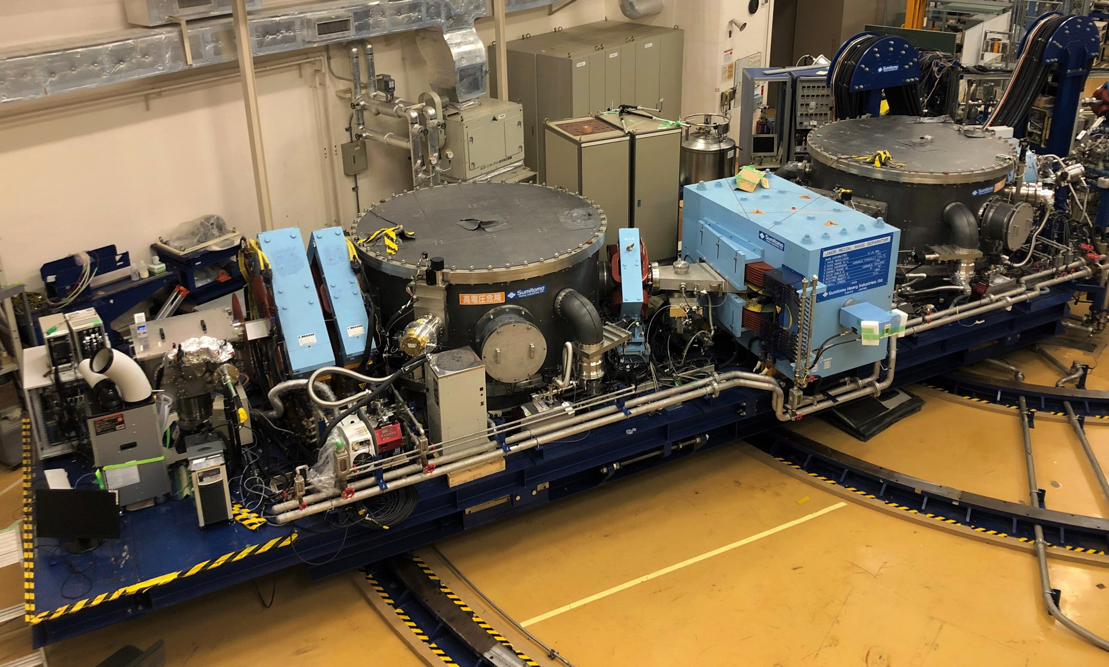 反跳生成核分離装置 | 実験装置 | 国立研究開発法人日本原子力研究開発