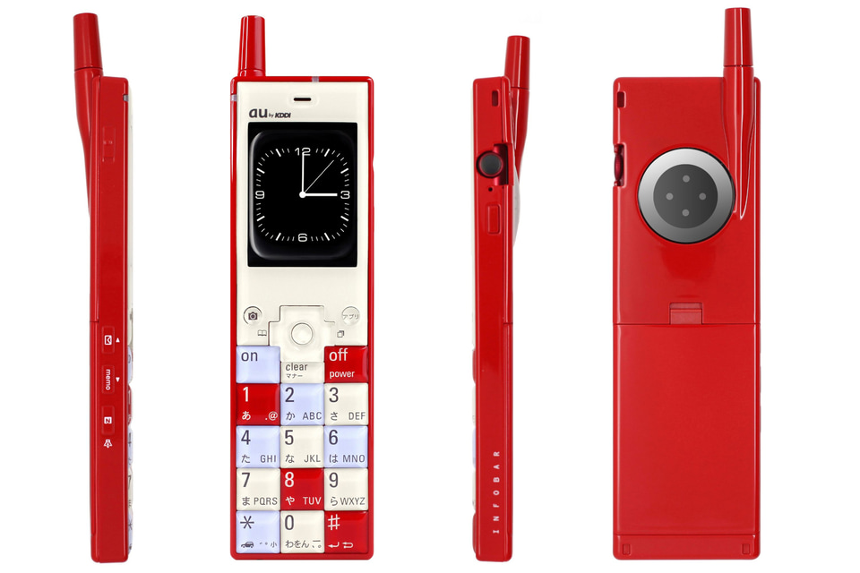 初代INFOBARを再現したApple Watchケース、一般発売。装着したまま通話