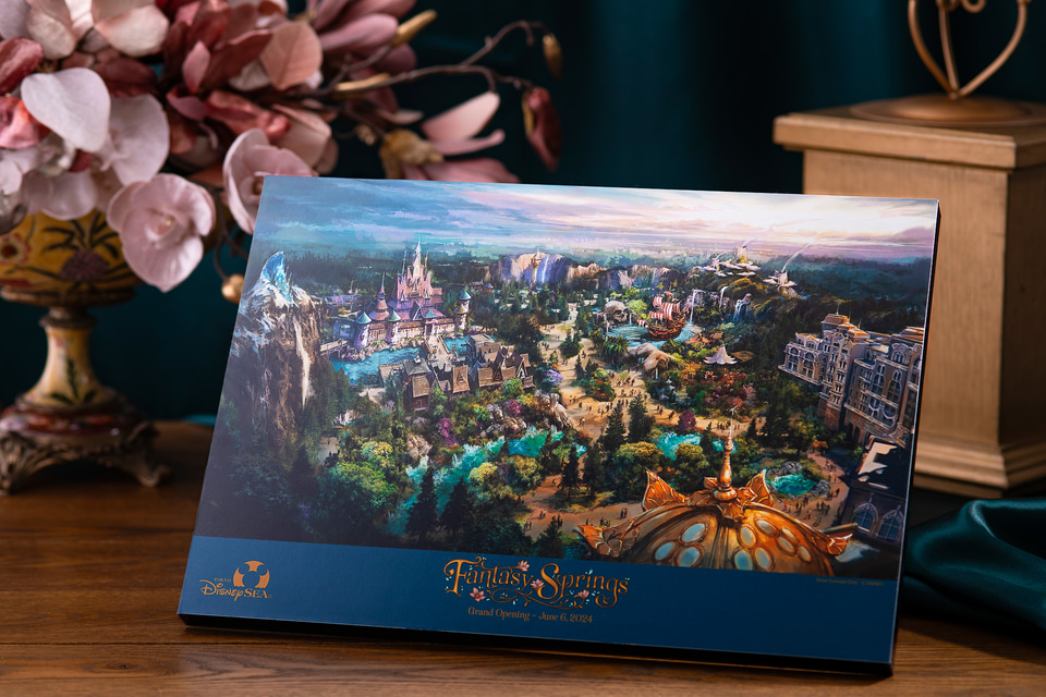 3か月連続でディズニーのアートが届く「ファンタジースプリングス