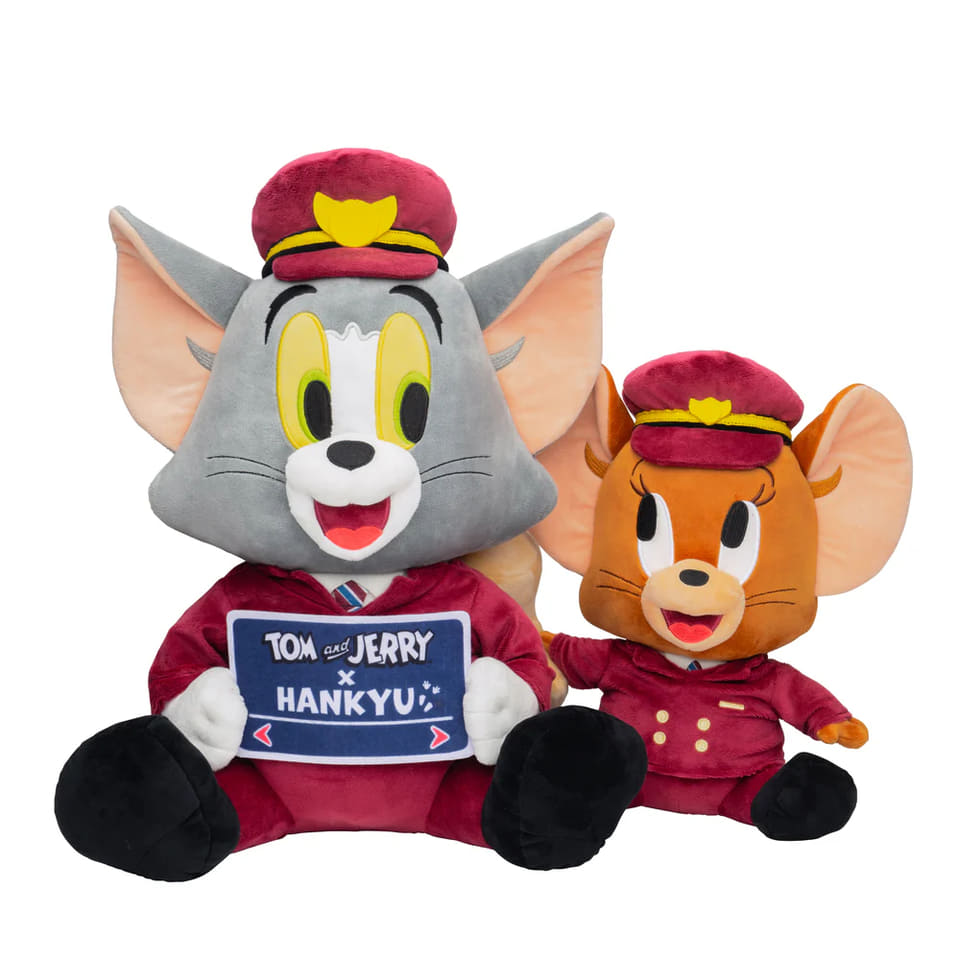 阪急電鉄「トムとジェリー号」の添乗ぬいぐるみと限定スカジャン受注