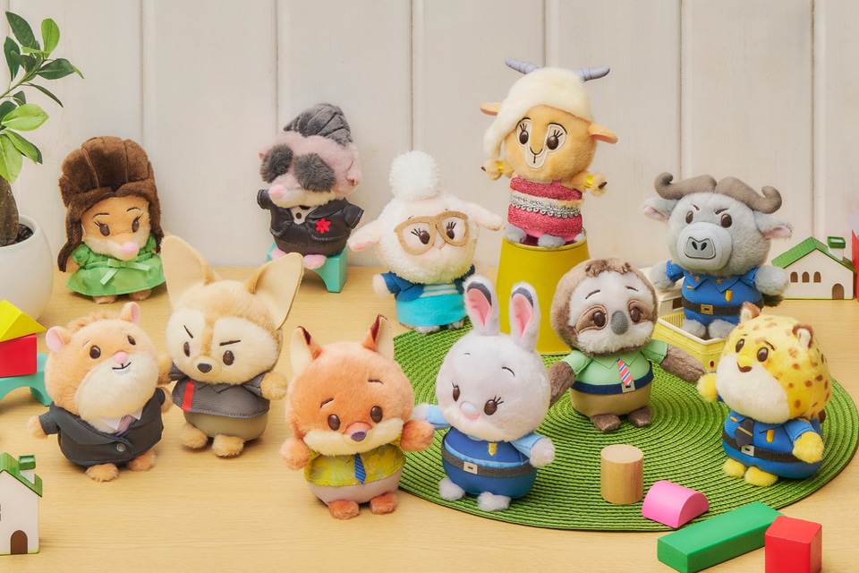ディズニーストアに「ズートピア2」の新作登場！ うるぽちゃちゃんから