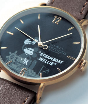 ディズニー・オズワルドのメンズウォッチ登場。デニムバンドが