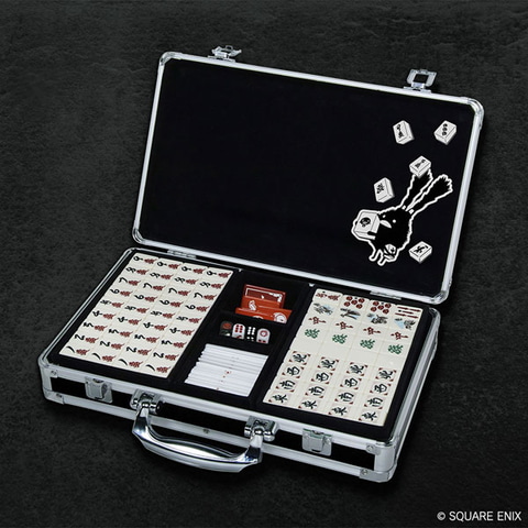 いざ囲まんドマ式麻雀！ 「ファイナルファンタジーXIV」デザインの麻雀