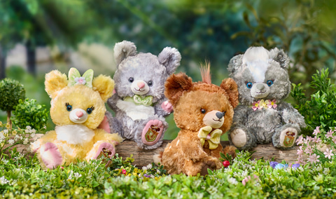 ディズニーストア、「バンビ」モチーフのぬいぐるみキーチェーンなどを