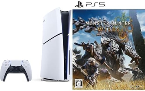 Amazonセール】PS5と「モンハンワイルズ」のセット商品が3,300円OFF