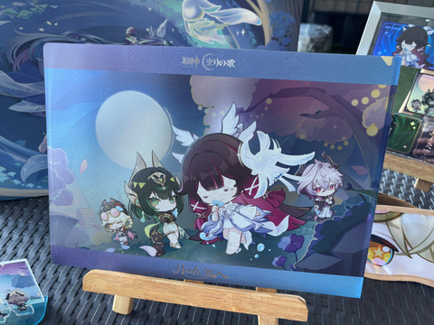 原神」のコロンビーナになれるアイマスク！ オフラインイベント「月の