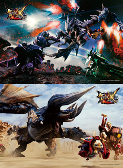 MHXX」、新2大メインモンスターのジグソーパズル登場 - GAME Watch