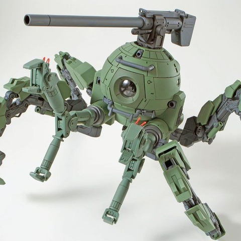 脚が生えて愛らしさ倍増。ガンプラ「MG 1/100 ポリポッドボール」の