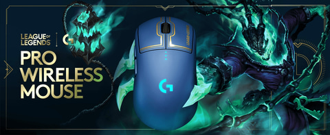 ロジクールG、「LoL」コラボの「PROシリーズ」3商品とマウスパッドを10