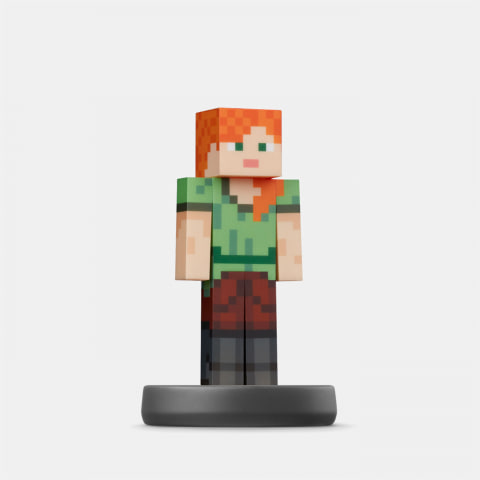 Minecraft」のスティーブとアレックスのamiiboが本日発売！ - GAME Watch