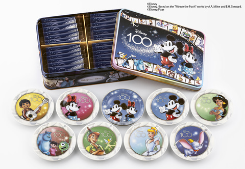 ディズニー100」×「東京ばな奈」コラボ「ショコラサンド『見ぃつけたっ