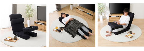 ニトリ「ゲーミング座椅子」、ベロア素材の新色を発売！ 高い背もたれ