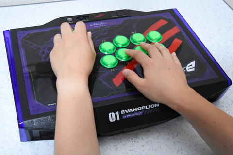 EVANGELION e:PROJECT ARCADE CONTROLLER」レビュー - GAME Watch