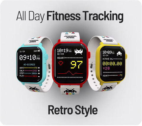 タイトーとコラボした「スペースインベーダー」スマートウォッチが登場