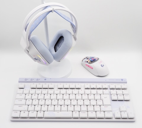 デスク周りを「神里綾華」仕様にできる！ ロジクールG「G515／G733 原