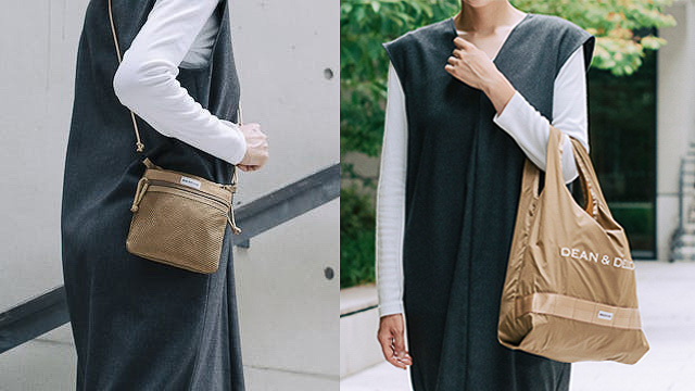 DEAN ＆ DELUCA「BRIEFING」とコラボした2WAY「サコッシュ トート
