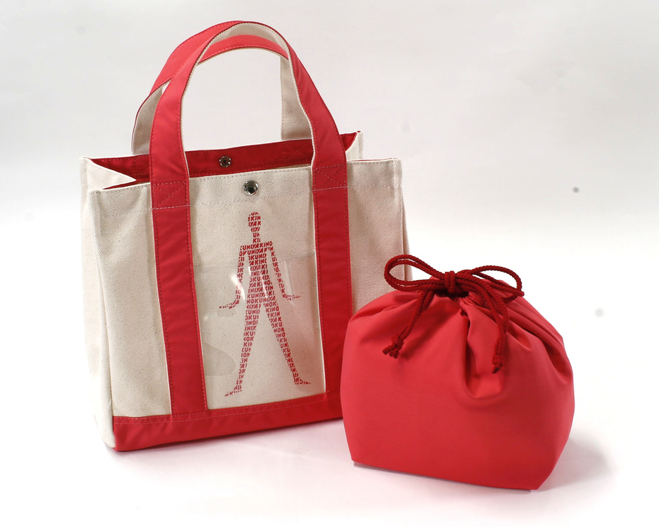 紀ノ国屋、名古屋駅の“ナナちゃん”をデザインした「保冷巾着付きランチ