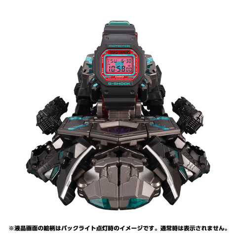 G-SHOCK×TRANSFORMERS」第2弾、「マスターネメシスプライム レゾナント
