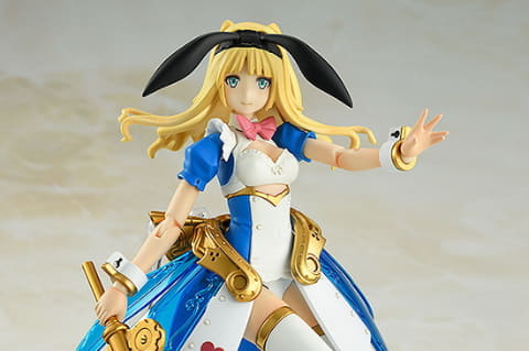 睨みをきかせた表情もいいぞ。プラモデル「ギルティプリンセス