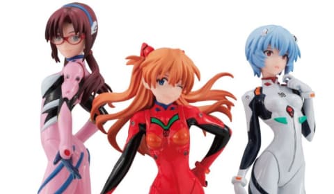 エヴァンゲリオン」シリーズよりレイ・アスカ・マリの3人が手頃な