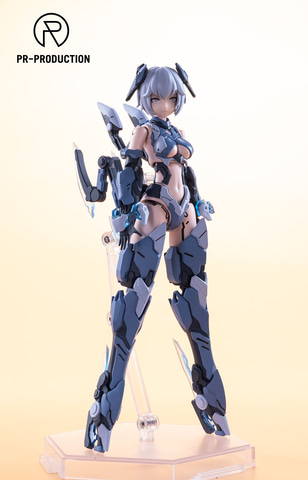 美少女メカプラモ「Project 狩 シリーズ 漣」予約開始。武装時は可変式