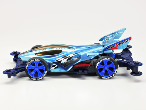 ミニ四駆「デュアルリッジJr.」がジャパンカップ2021仕様となって9月18