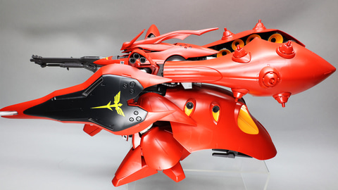 レビュー】ガンプラ「HGUC 1/144 ナイチンゲール」レビュー まさに異形