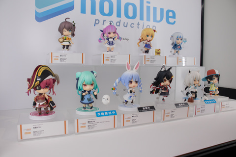 ワンホビ35】ホロライブのねんどろいど大集合！新作・兎田ぺこら＆大神