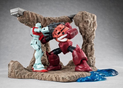 機動戦士ガンダム」の名シーンを再現可能なジオラマが1/144スケールで