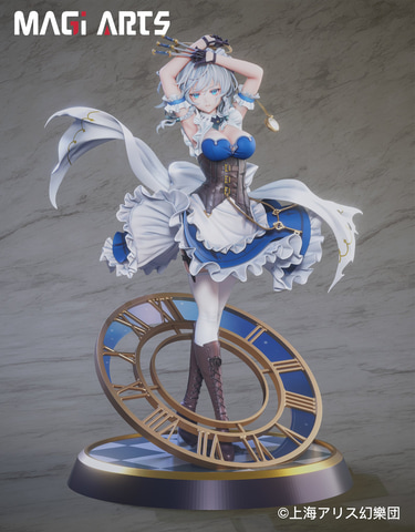 MAGI ARTS、「東方Project」よりフィギュア「月時計、十六夜咲夜」の