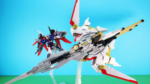 レビュー】「HG 1/144 デスティニーガンダムSpecII&ゼウスシルエット