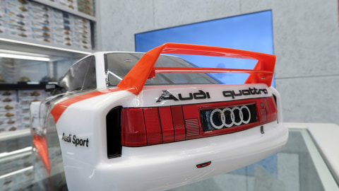 特別企画】「1/10RC アウディ 90 クワトロ レーシング（TT-02シャーシ