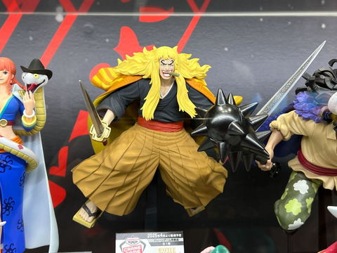 ドラゴンボール」「ナルト」「ワンピース」など様々な作品のプライズ