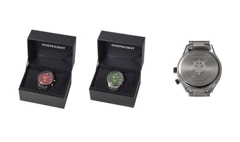 ガンダム」をモチーフにしたZEON WATCH。リズム時計から - Impress Watch