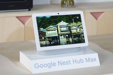 Google、カメラやジェスチャー操作に対応した10型「Nest Hub Max