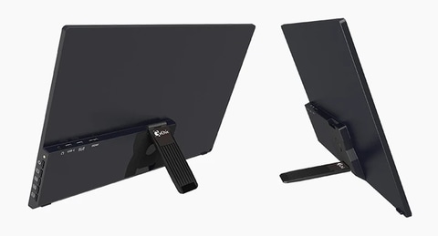 狭額縁で使いやすい16.1型フルHDモバイルモニター「On-Lap M161H