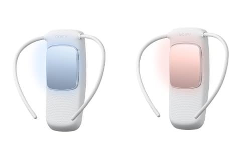 ソニー、冷・温自動切り替えできる冷感ウェアラブル「REON POCKET 4