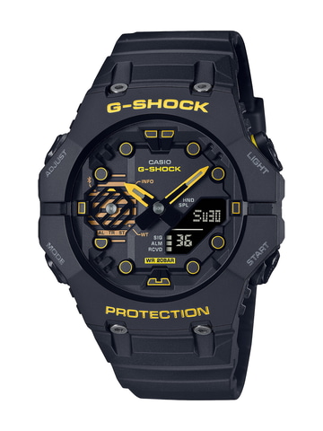 G-SHOCK、ブラックにイエローの“警戒色”を加えた5モデル - Impress Watch